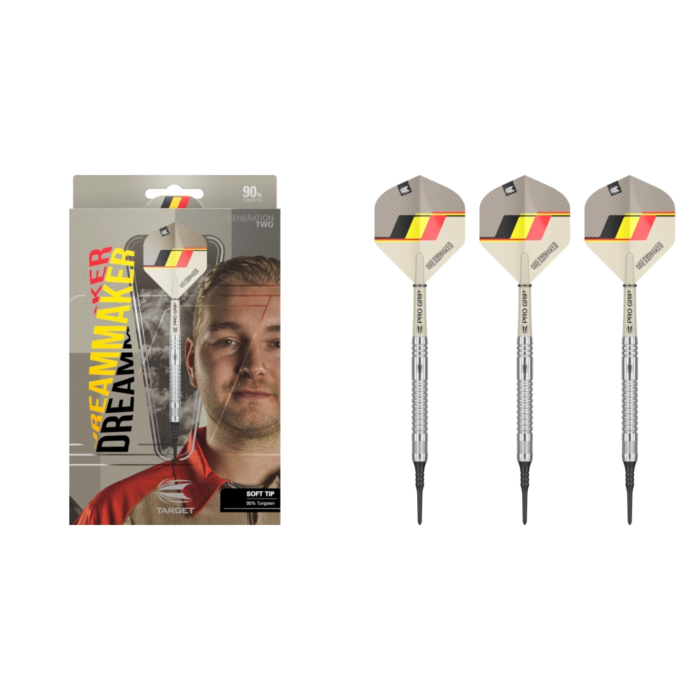Target Dimitri van den Bergh G2 Softdart 90% 03