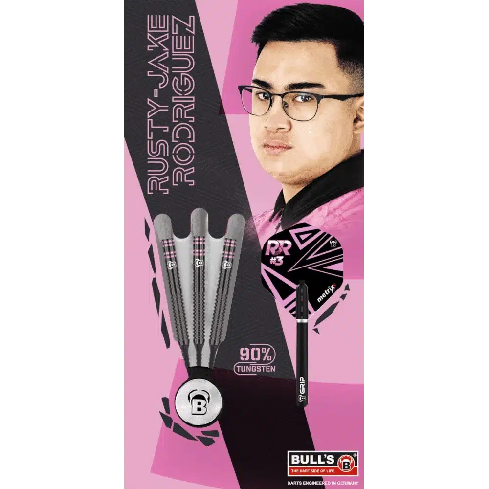 Bull's DE Rusty Jake Rodriguez G1 Softdart 90% (Verpackung)