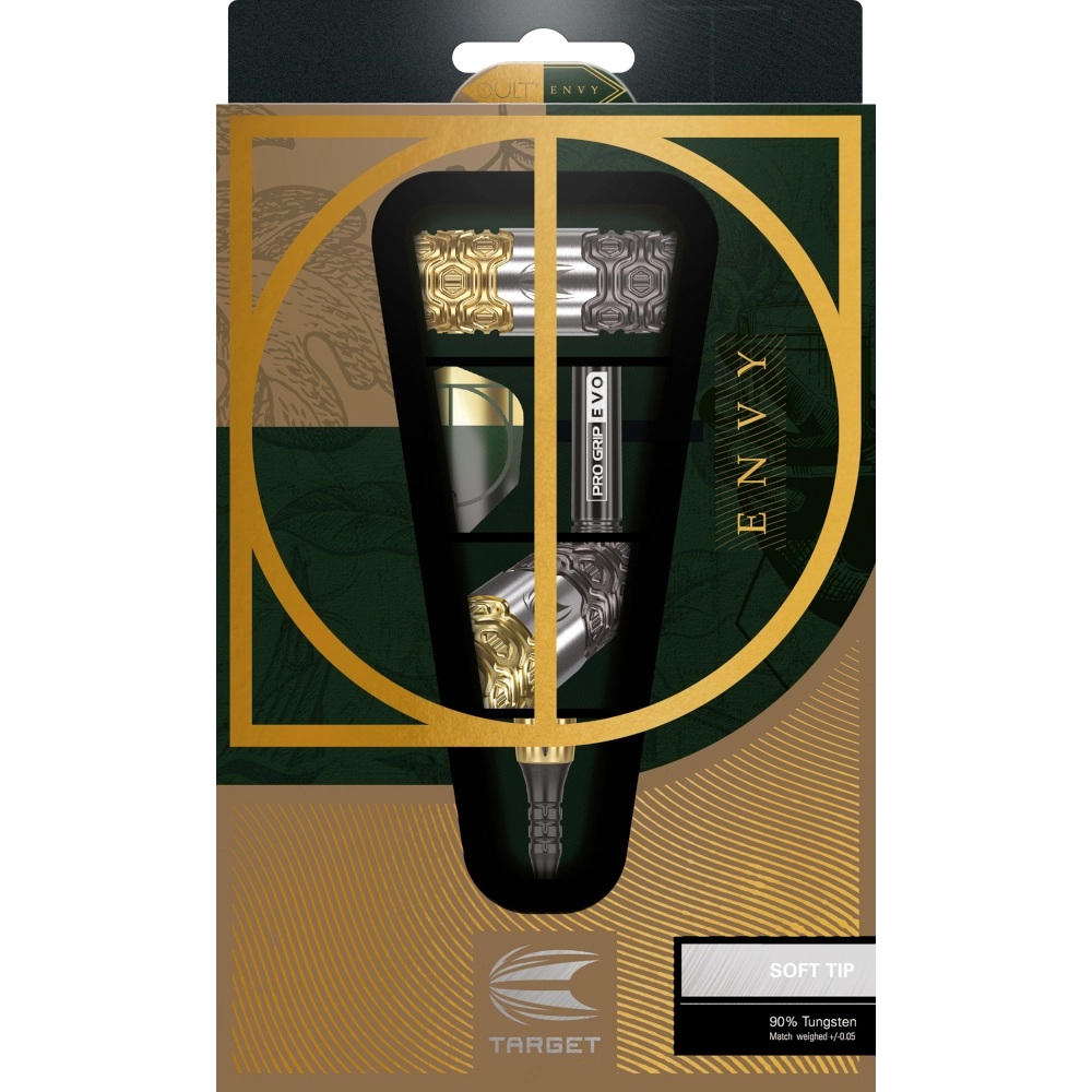 Target Cult Envy 10 Softdart 90% (Verpackung)
