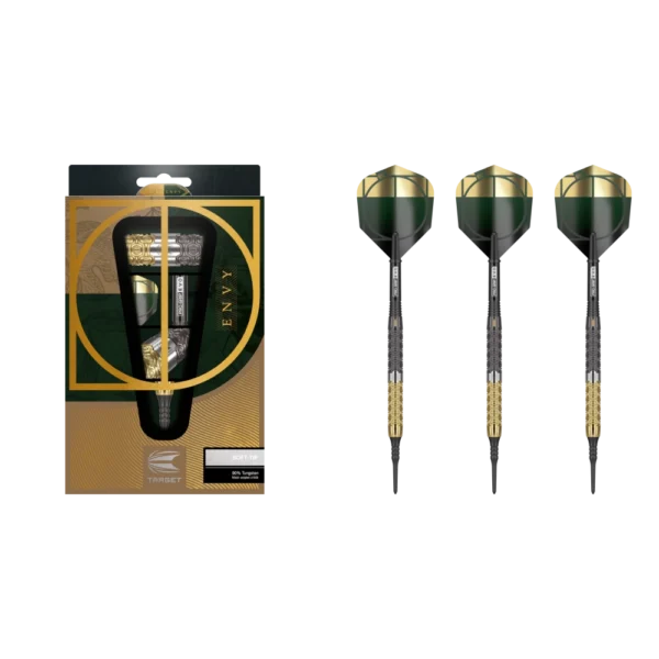 Target Cult Envy 10 Softdart 90% (Lieferumfang: 3x Barrel, 3x Spitzen, 3x Flights, 3x Schäfte)