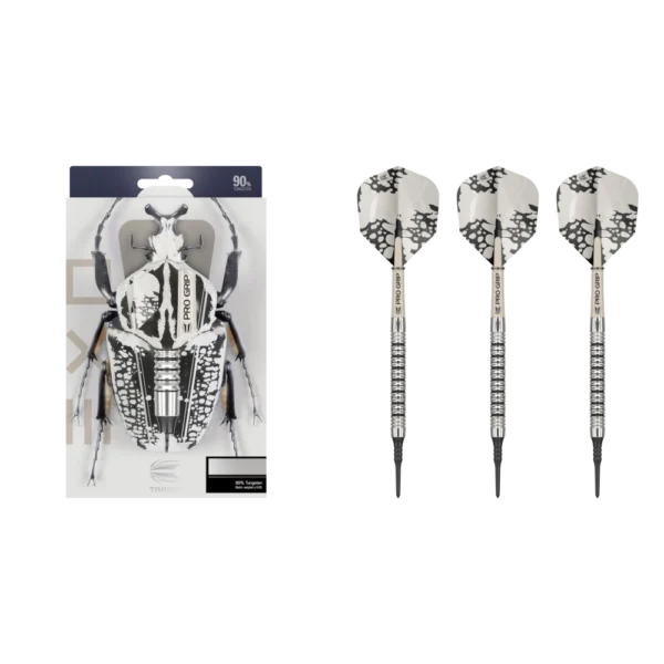 Target Exo 11 Softdart 90% (Lieferumfang: 3x Barrel, 3x Spitzen, 3x Flights, 3x Schäfte)