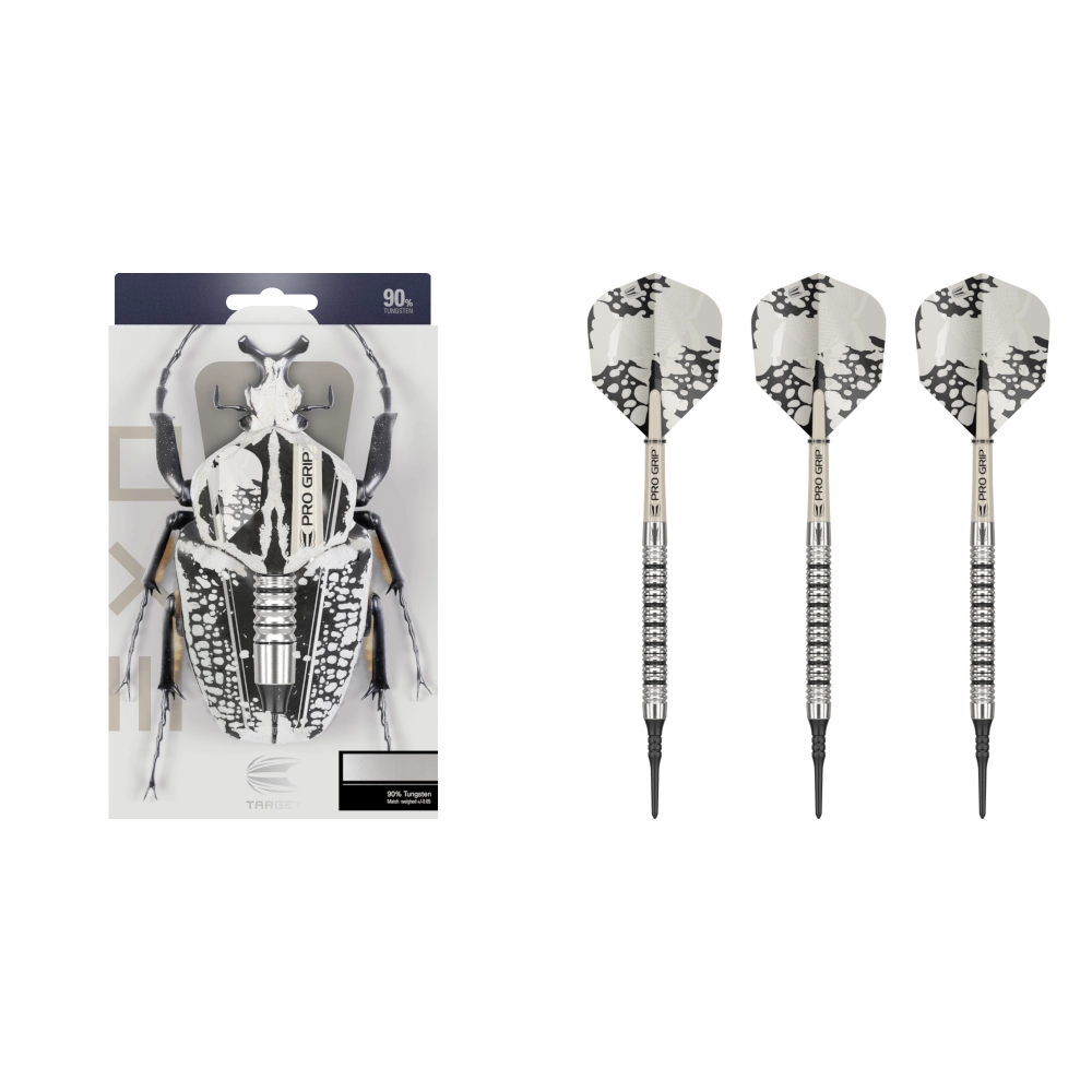 Target Exo 11 Softdart 90% (Lieferumfang: 3x Barrel, 3x Spitzen, 3x Flights, 3x Schäfte)