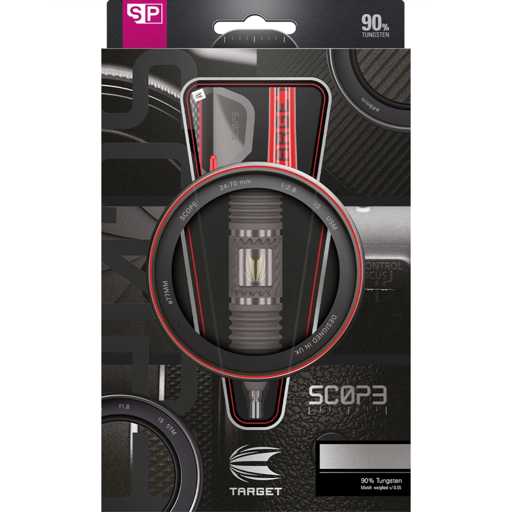 Target Scope 02 Swiss Point Steeldart 90% (Verpackung)