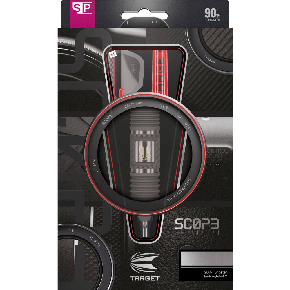 Target Scope 03 Swiss Point Steeldart 90% (Verpackung)